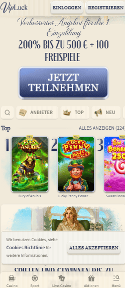 Mobile Ansicht von Vipluck